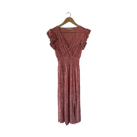 knee length dresses for ladies Mac Duggal Women's Strapless Brocade Midi Dress with Pockets